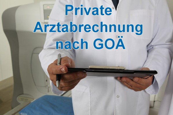 Calculate private billing for doctors, private billing PKV GO billing