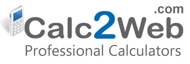 Calc2Web Calculators